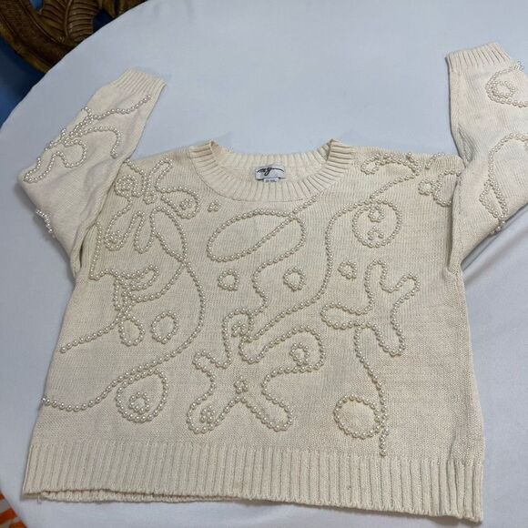 Vintage MY Pearl Y2K Sweater VTG Size Medium - Picture 10 of 13